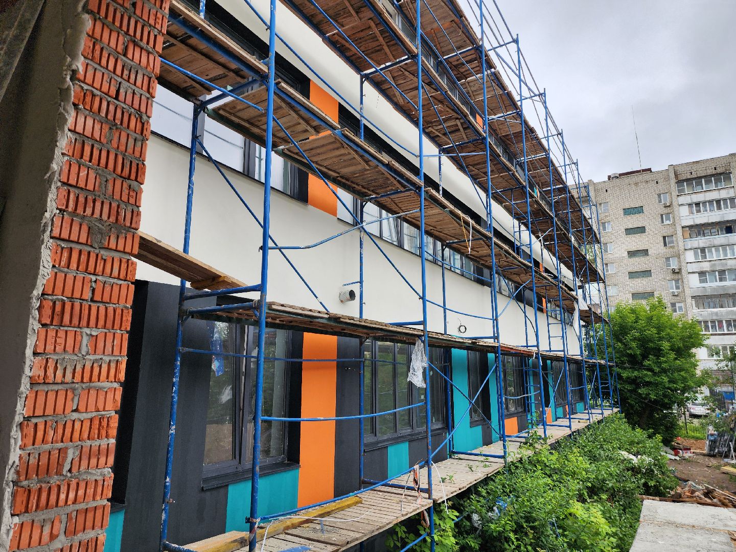 серпухов, улица луначарского, школа 2, капитальный ремонт школ,