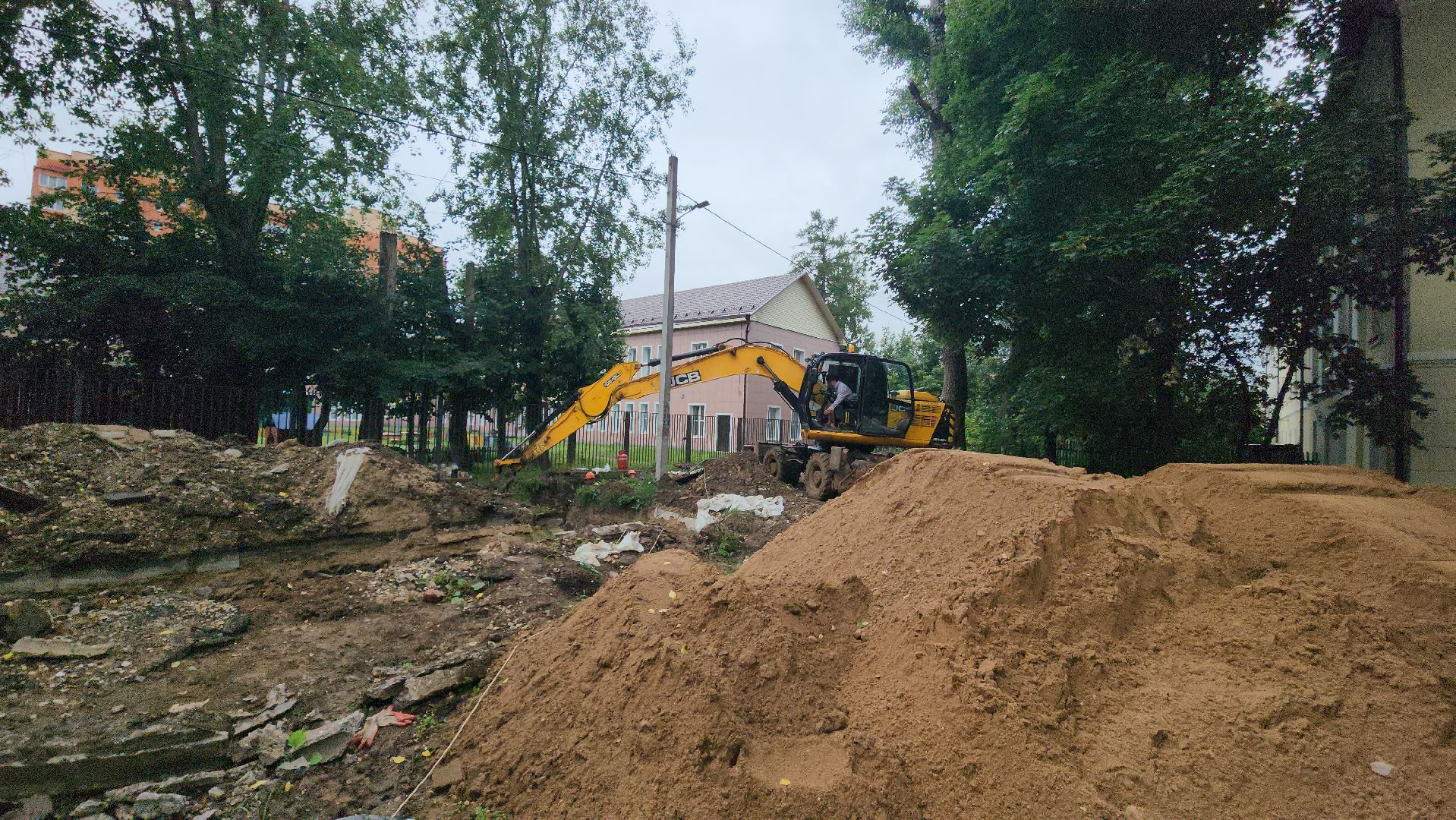 Истра , Ремонт, теплосети,