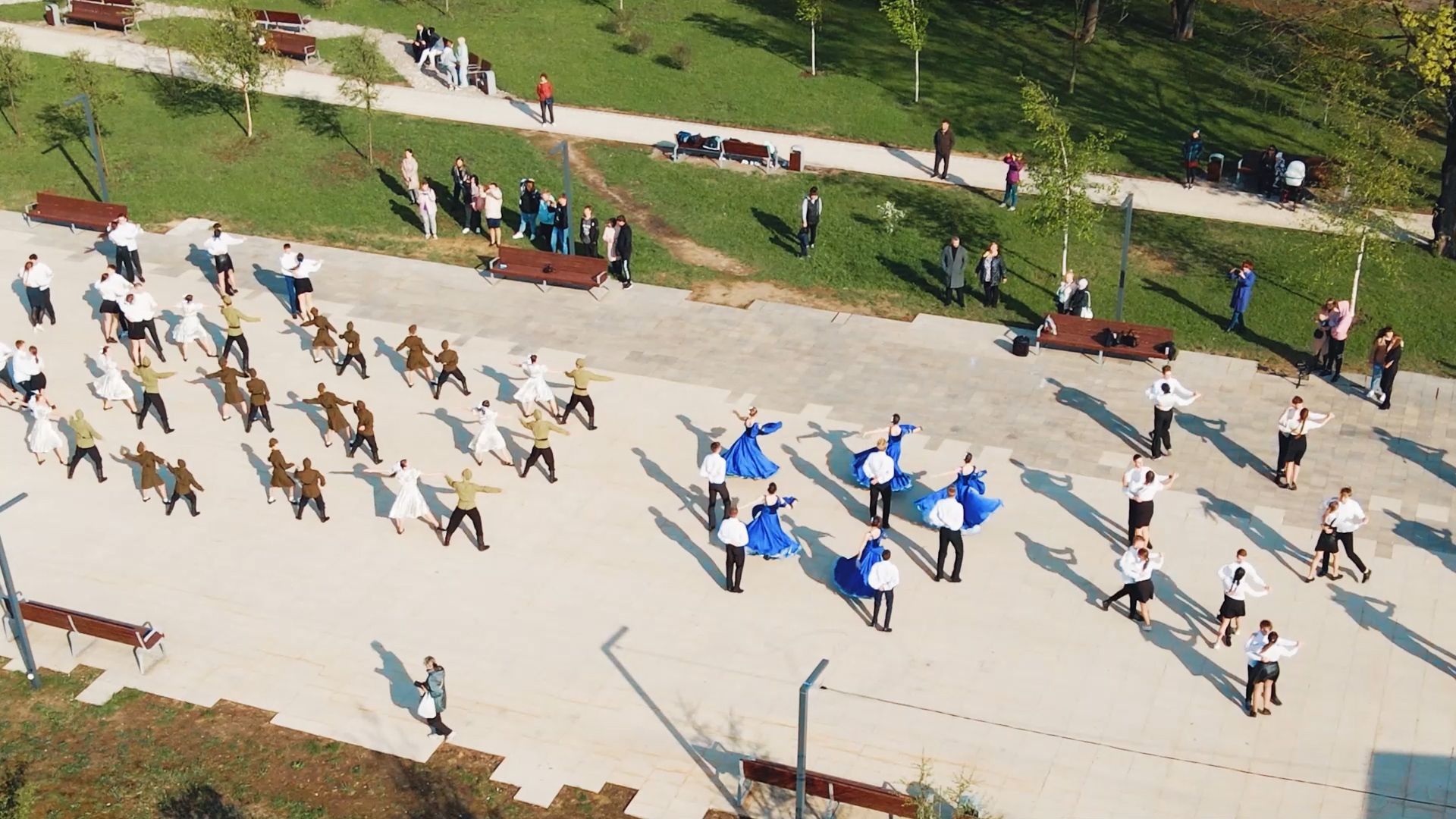 День Победы, Парк Победы, Вальс Победы, акция, Орехово-Зуево