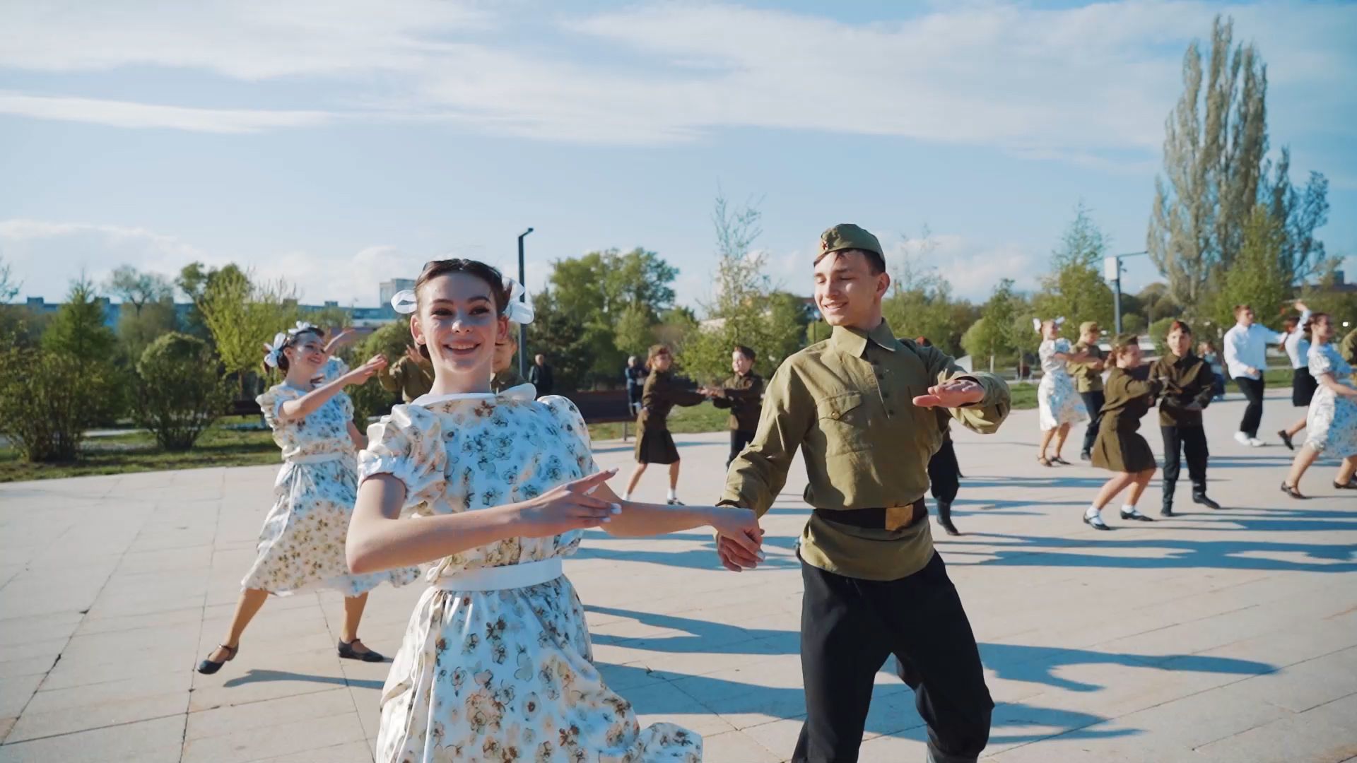 День Победы, Парк Победы, Вальс Победы, акция, Орехово-Зуево