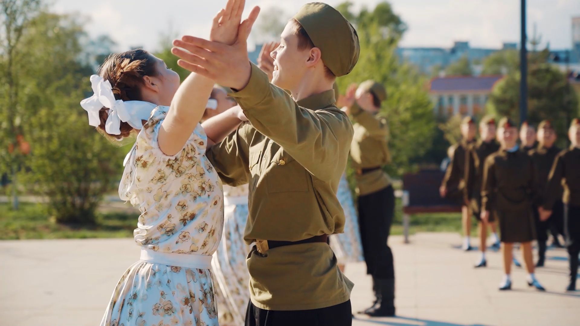 День Победы, Парк Победы, Вальс Победы, акция, Орехово-Зуево