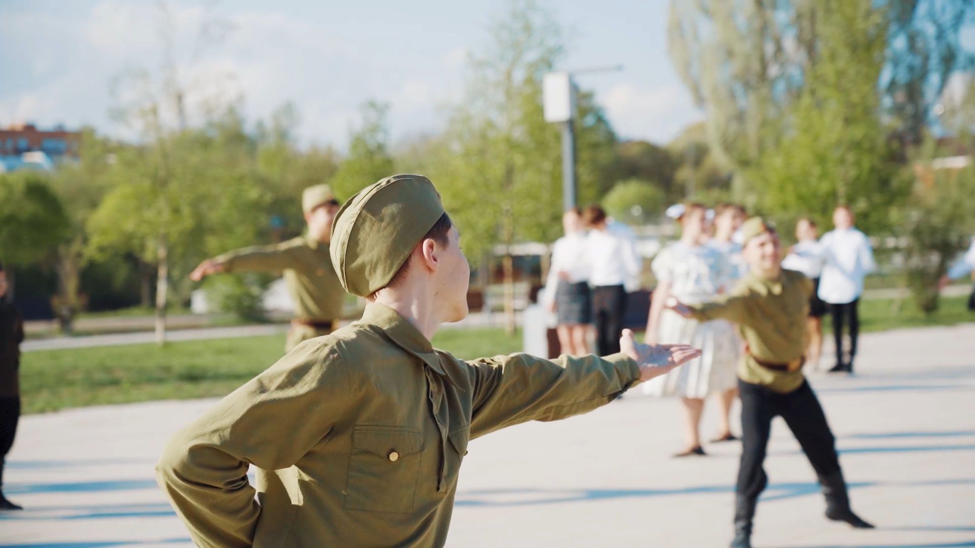 День Победы, Парк Победы, Вальс Победы, акция, Орехово-Зуево