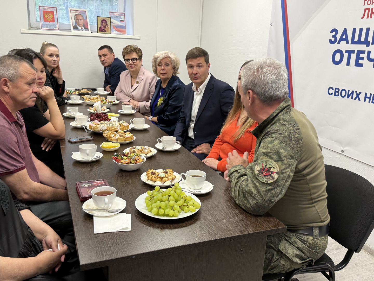 люберцы, глава, сво, вручение медали, герои,