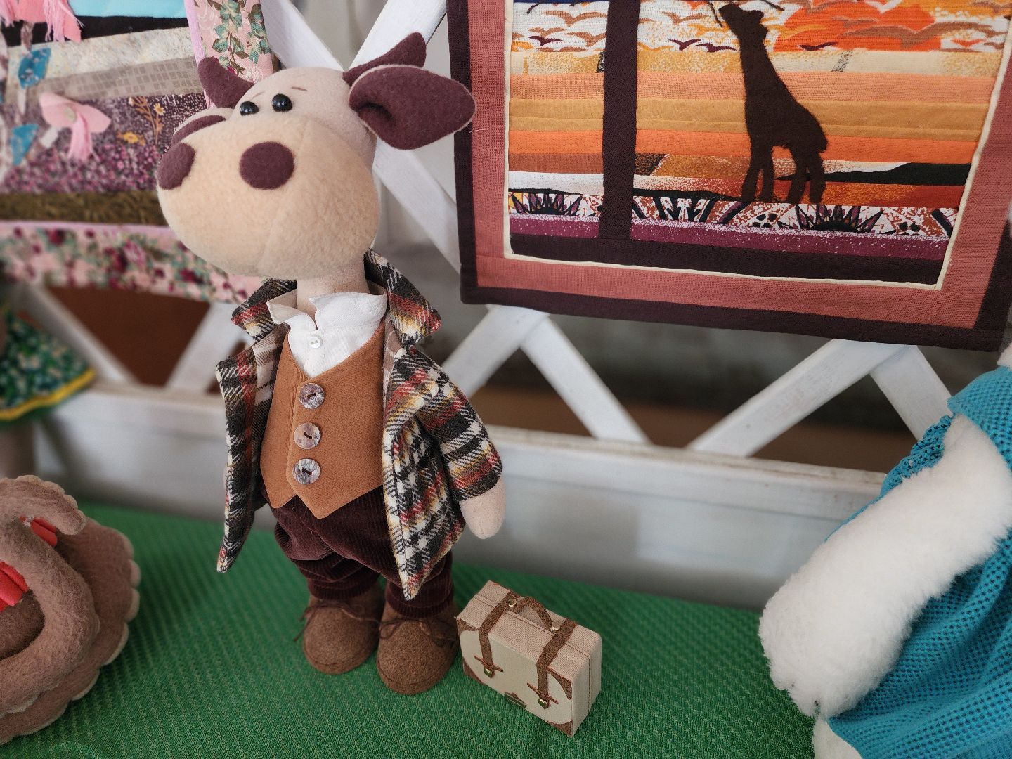 фрязино, рукоделие, открытие выставки, лоскутное шитье, активное долголетие,