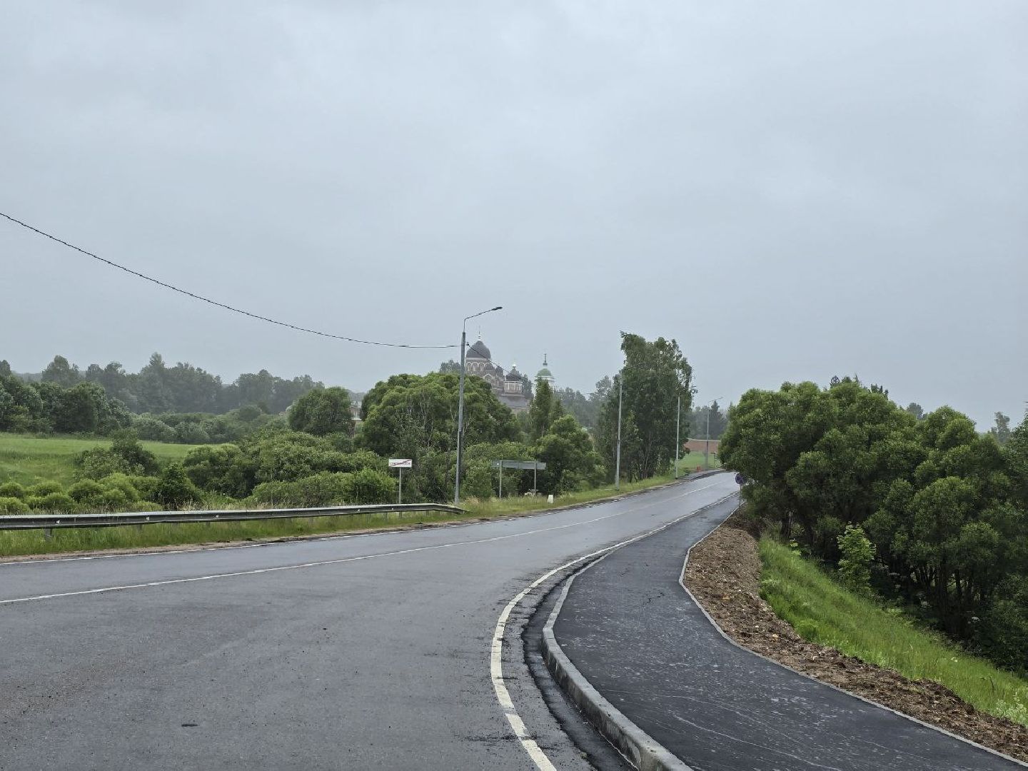можайск, можайский муниципальный округ, подмосковье, новый тротуар, дороги, Развитие и функционирование дорожно-транспортного комплекса,