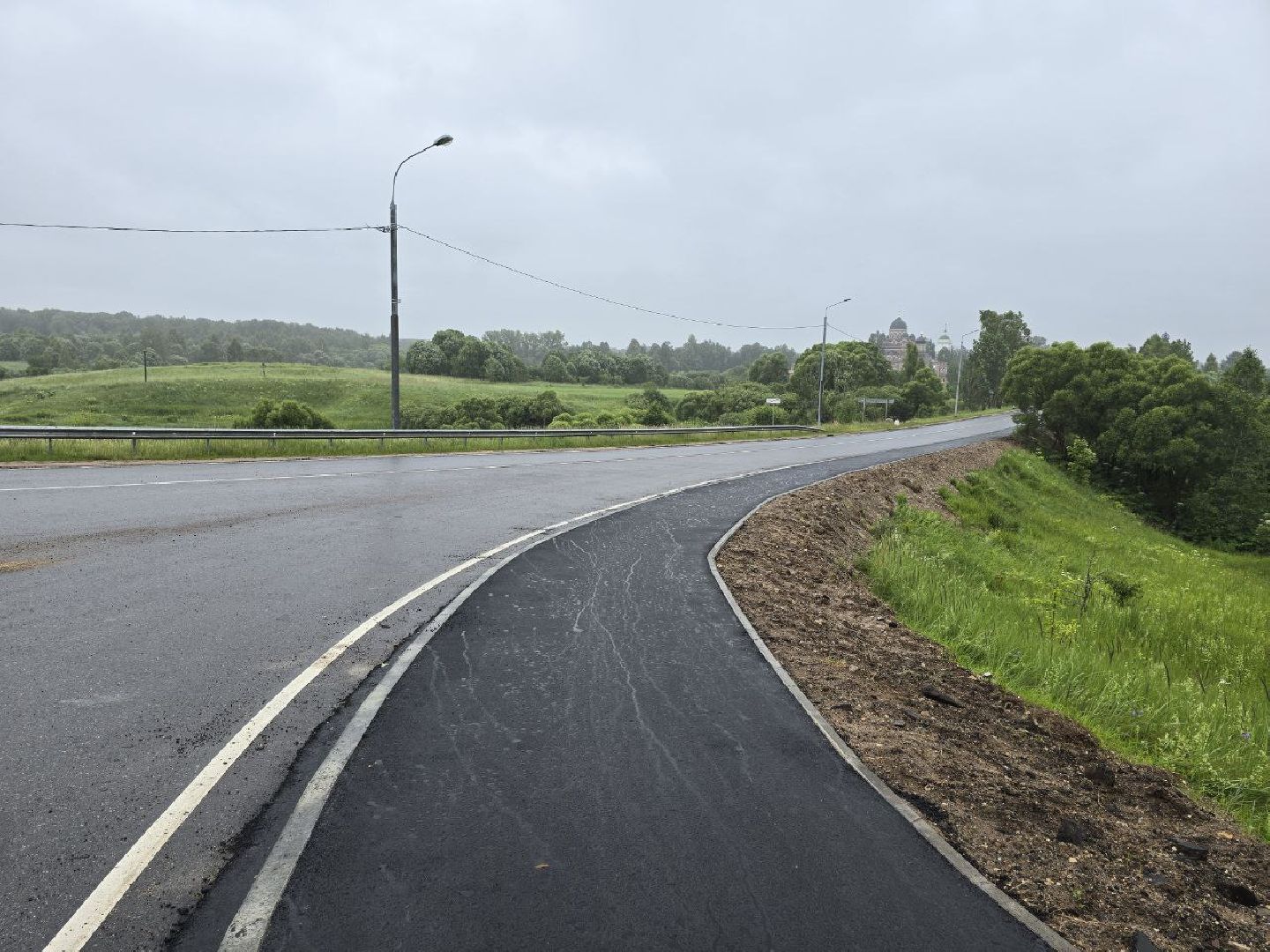 можайск, можайский муниципальный округ, подмосковье, новый тротуар, дороги, Развитие и функционирование дорожно-транспортного комплекса,