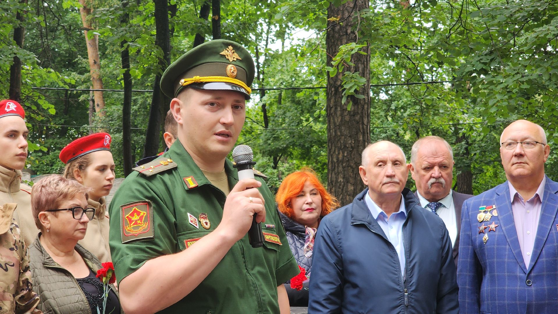 красногорск, день ветеранов боевых действий, митинг,