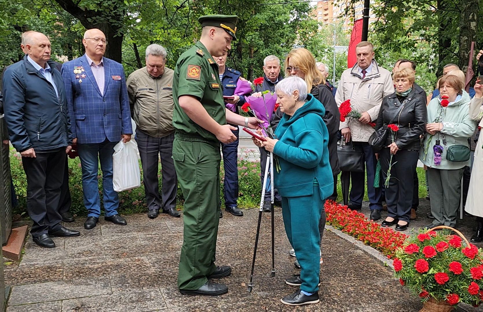 красногорск, день ветеранов боевых действий, митинг,