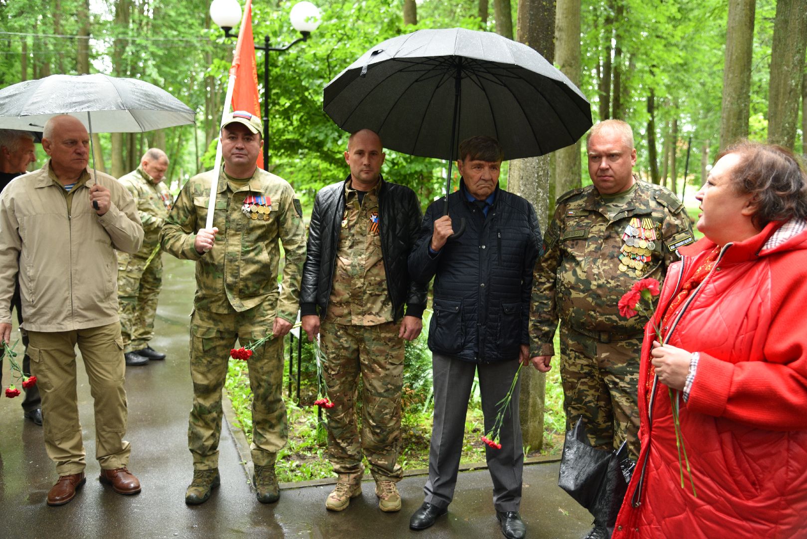 лотошино, боевое братство, день ветерана боевых действий, лотошинский музей, лотошинский парк,