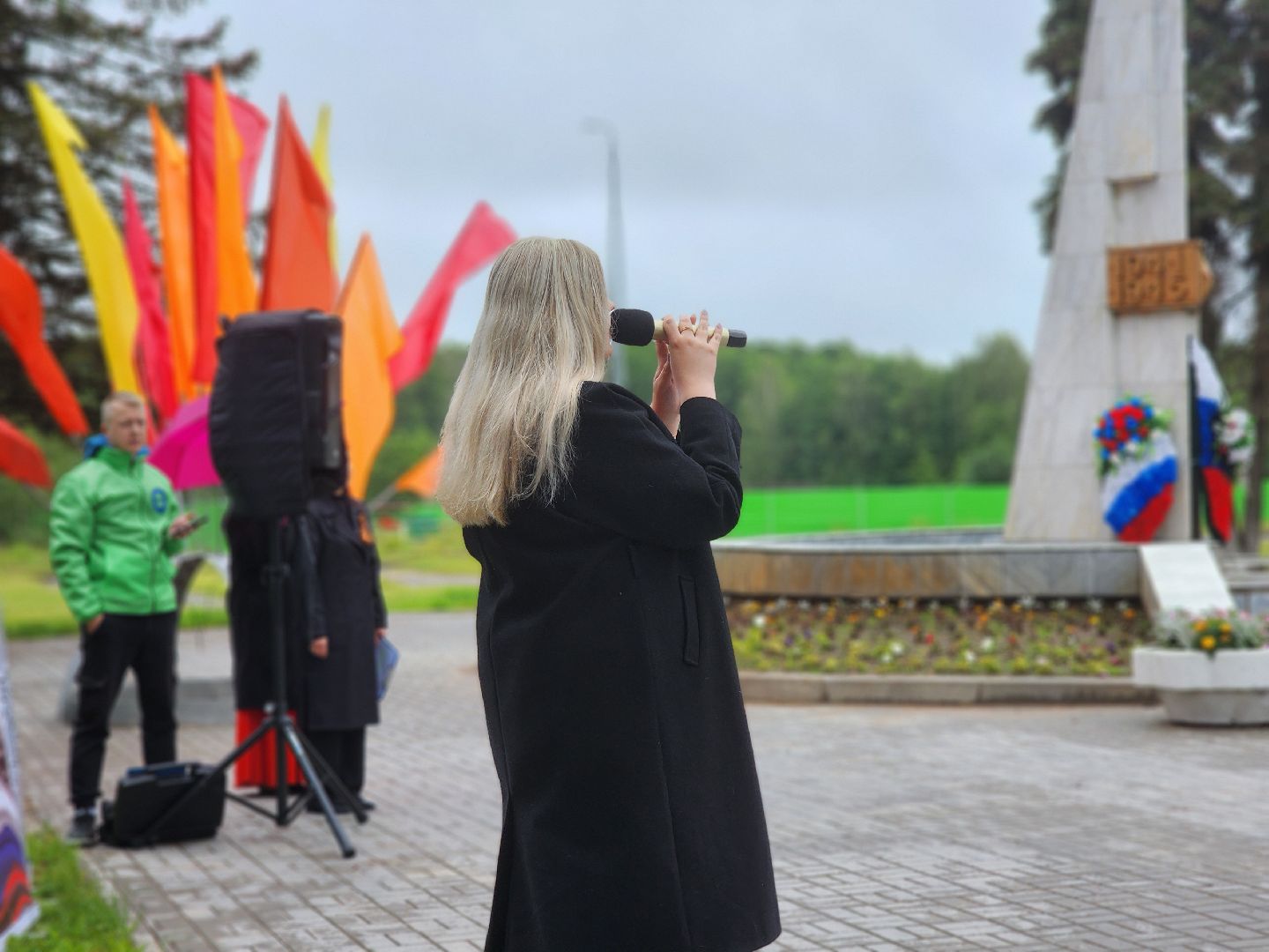 Черноголовка, Митинг памяти, день ветеранов боевых действий,