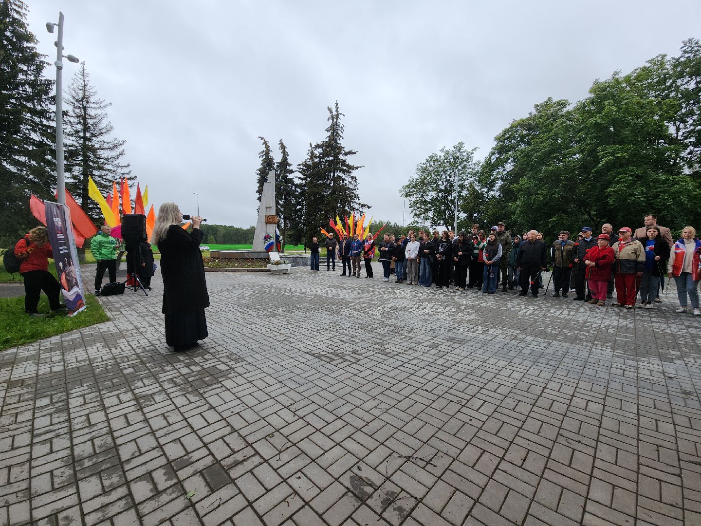 Черноголовка, Митинг памяти, день ветеранов боевых действий,