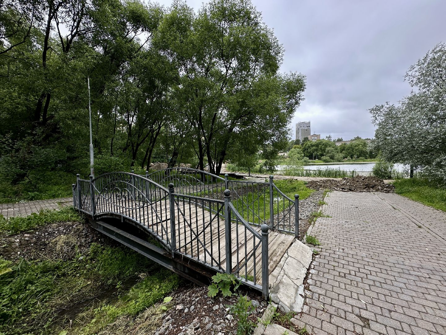 пушкино, благоустройство, озеро Травинское,