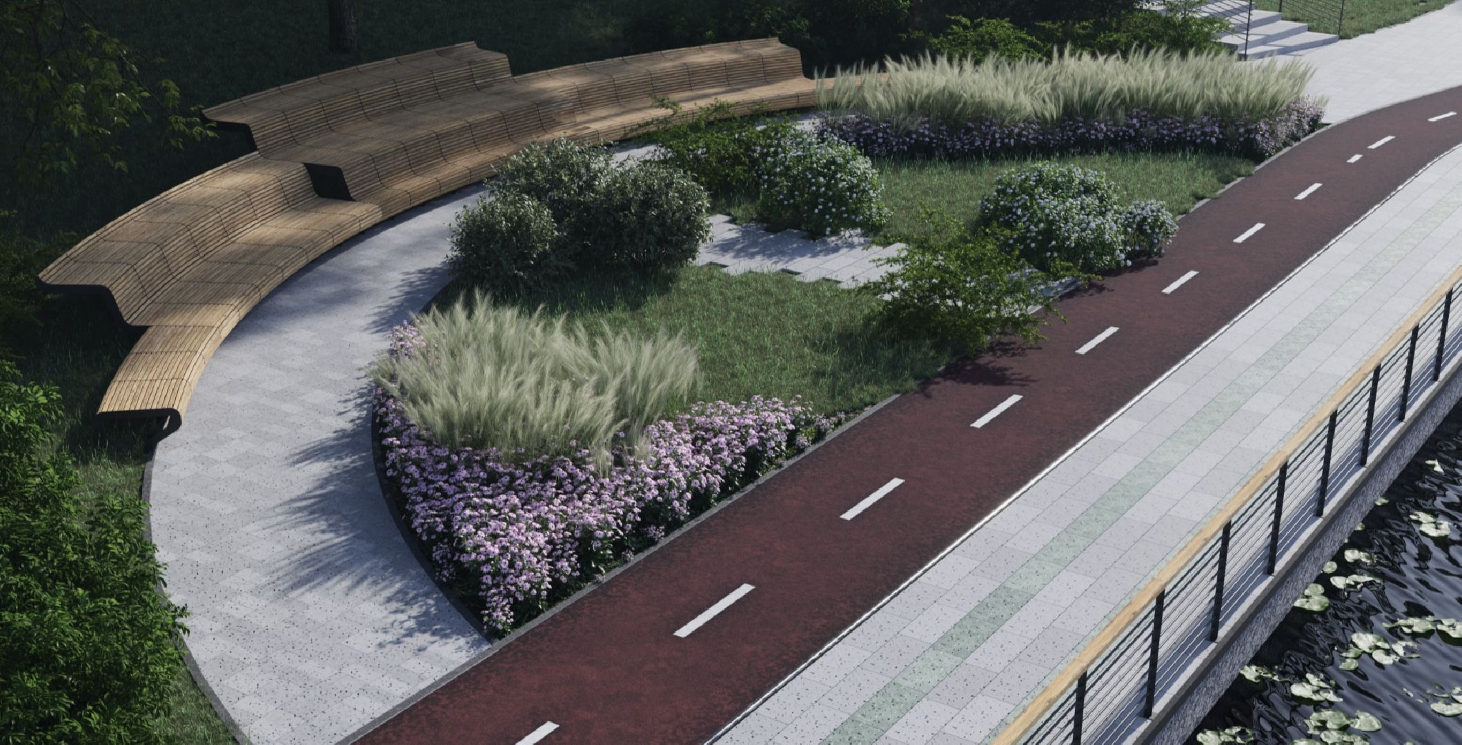 пушкино, благоустройство, озеро Травинское,