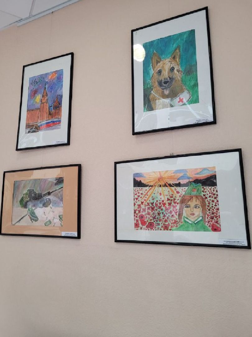 дети, день победы, дши, видное, оригами