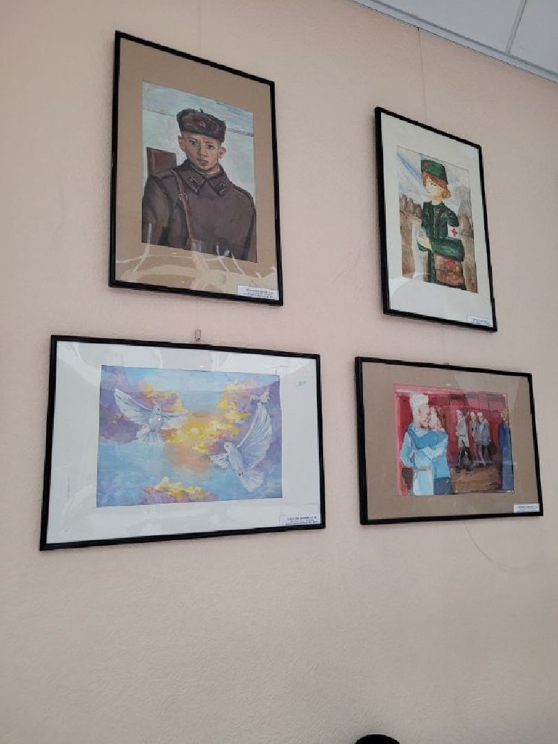 дети, день победы, дши, видное, оригами