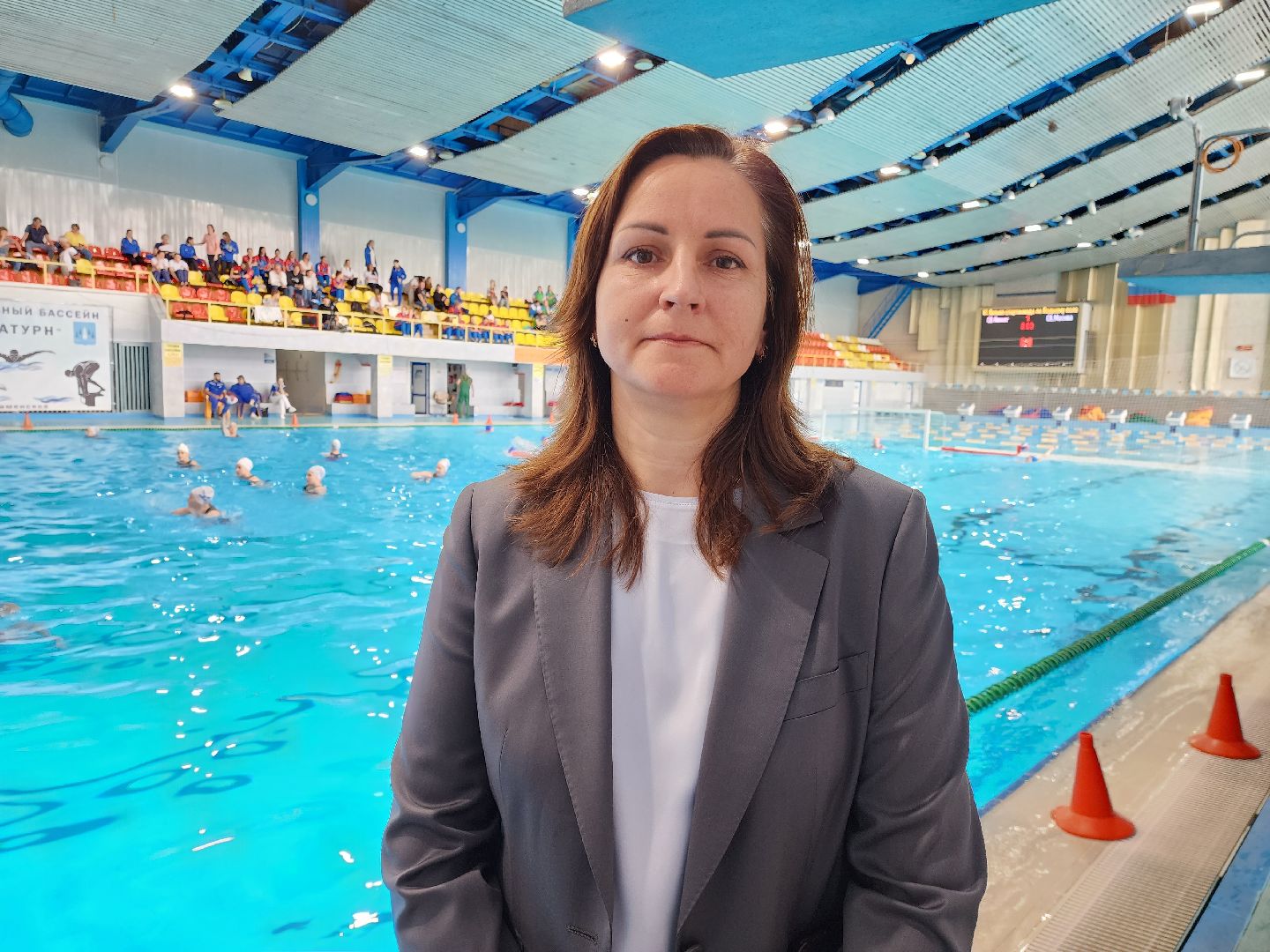 раменское, спорт, летняя спартакиада молодежи 2025, соревнование по водному поло среди юниорок,