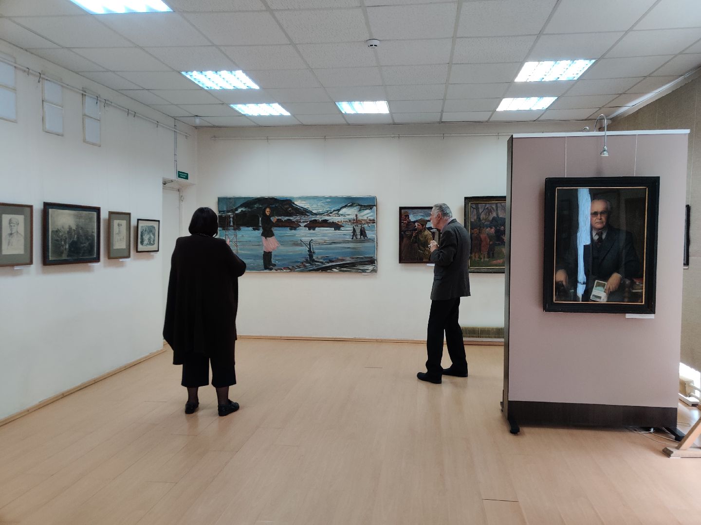 Красноармейск, Пушкинский, выставка, картинная галерея, художники-фронтовики