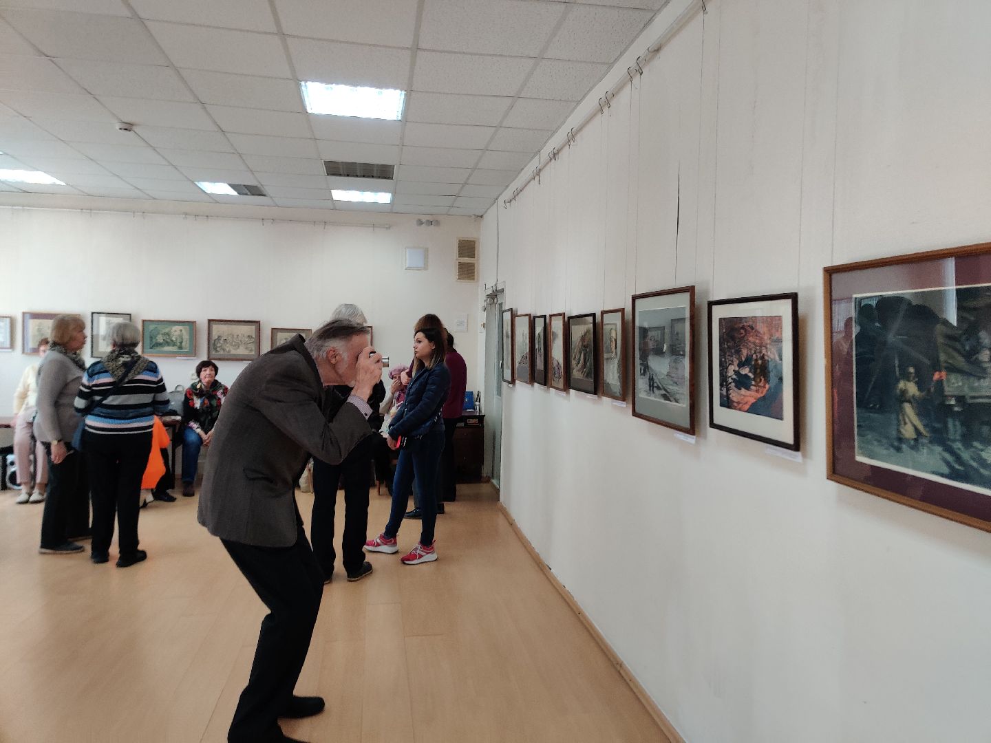 Красноармейск, Пушкинский, выставка, картинная галерея, художники-фронтовики