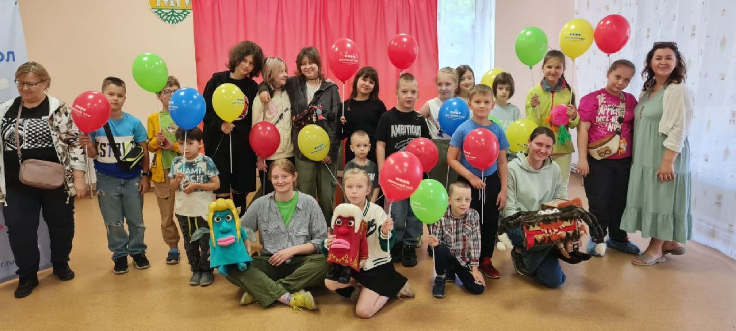 ивантеевка, дети с овз, кукольный спекаткль, благотворители, волонтеры,представление,