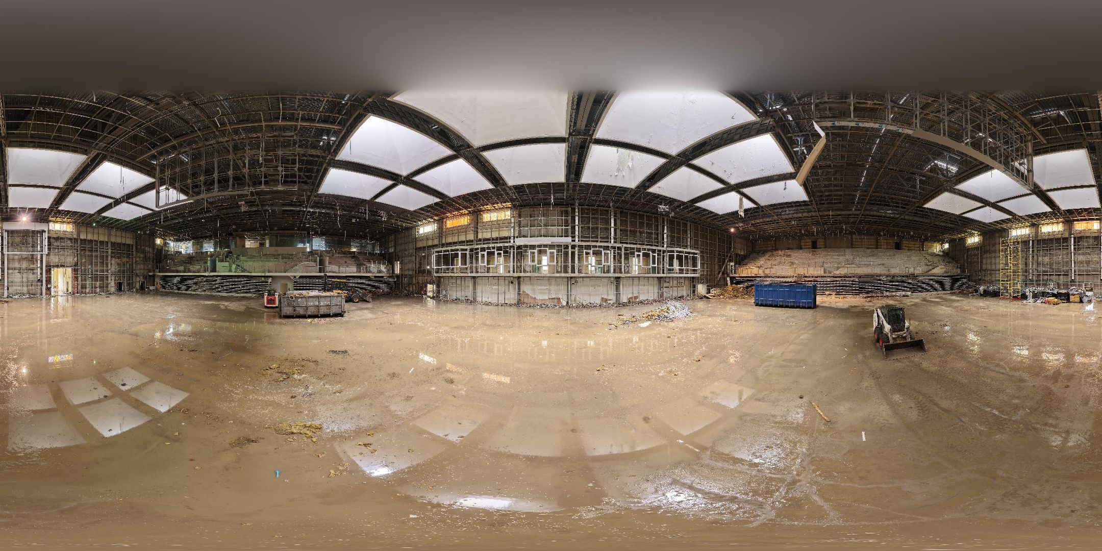 видео с коптера, академия дзюдо в Звенигороде,