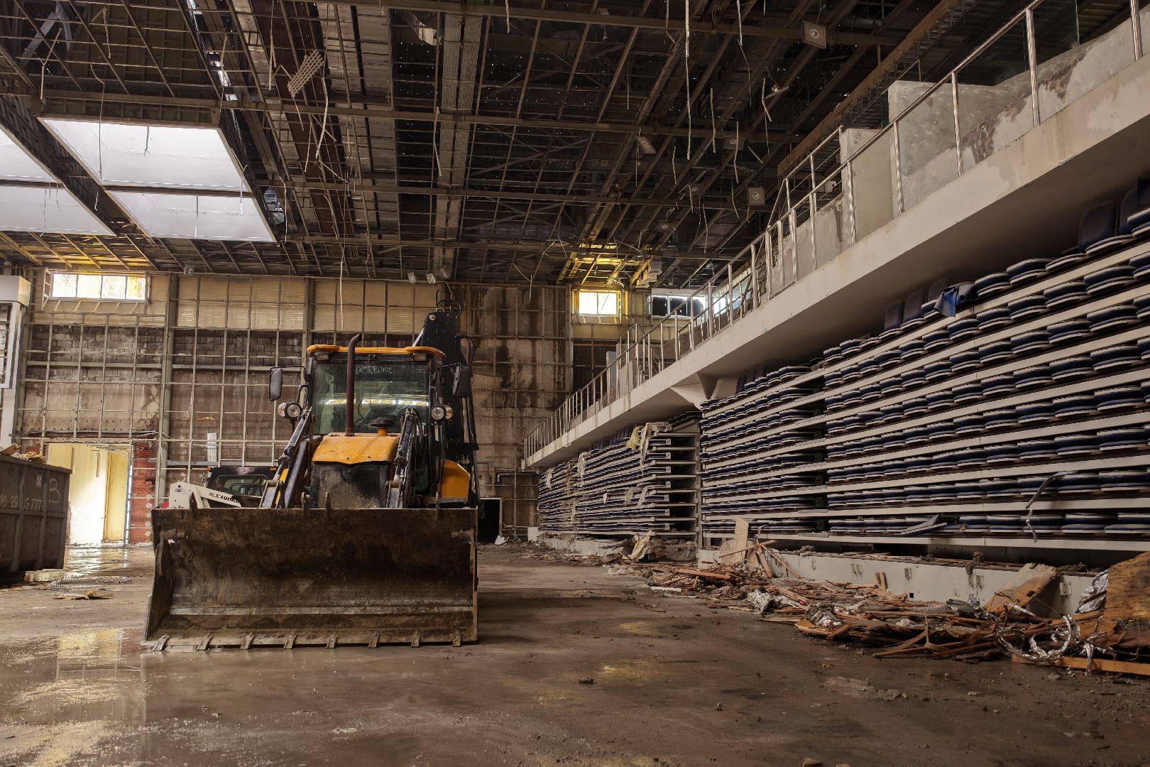 видео с коптера, академия дзюдо в Звенигороде,