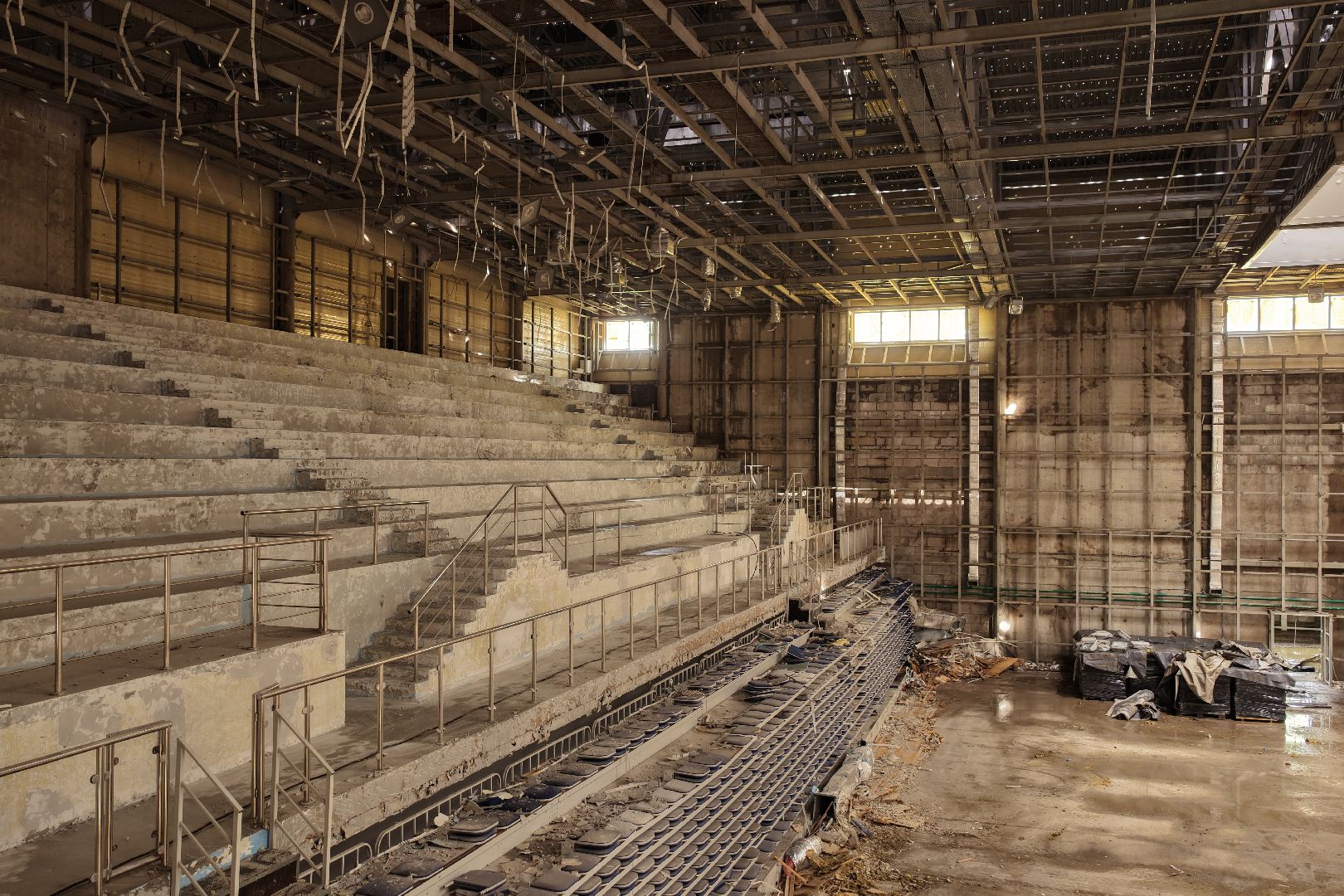 видео с коптера, академия дзюдо в Звенигороде,