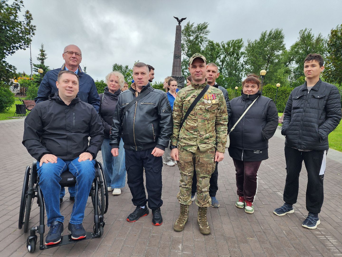 фрязино, возложение цветов, день памяти, ветераны боевых действий,