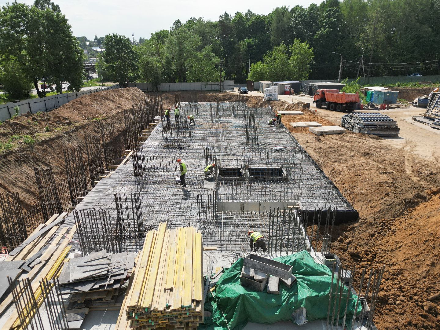 видео с коптера, дом в поварово, переселение из аварийного жилья,  дом для переселенцев солнечногорск,