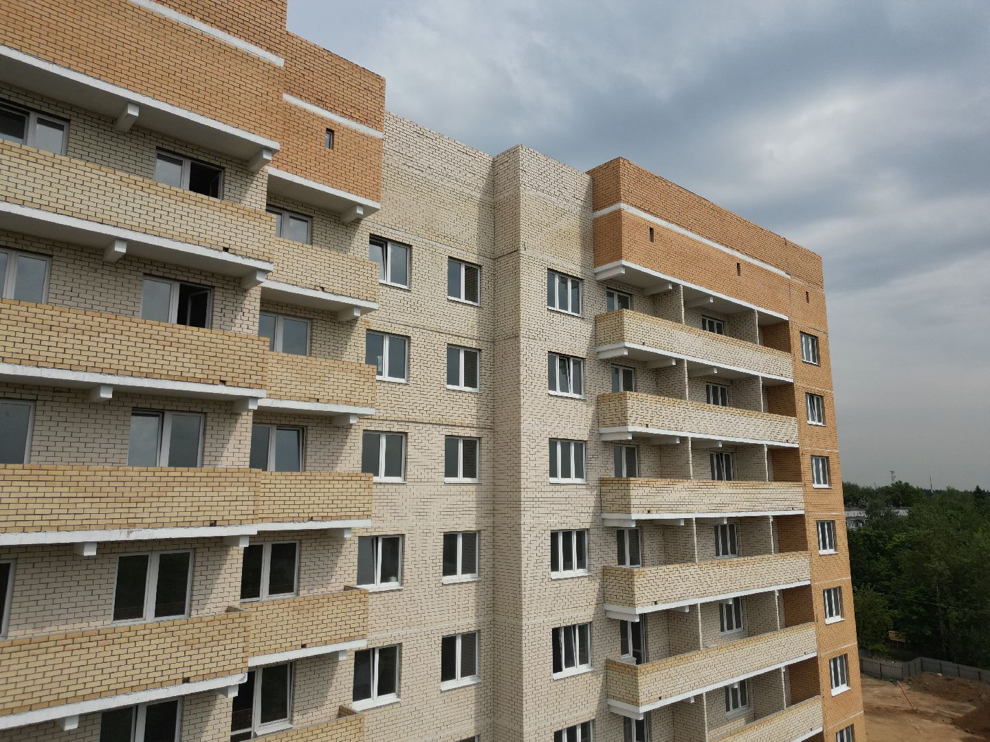 видео с коптера, дом для переселенцев солнечногорск, переселение из аварийного жилья,