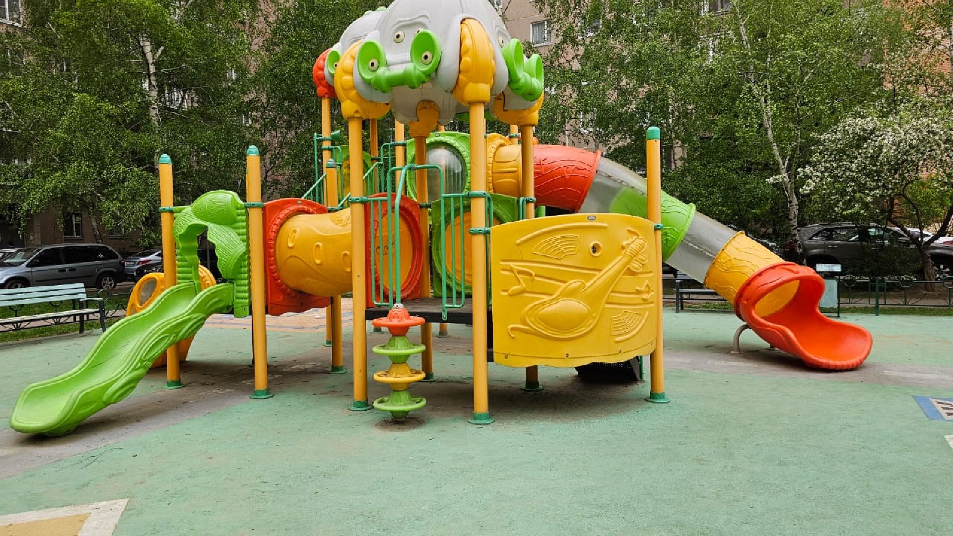 благоустройство, ремонт, детская площадка, Дзержинский