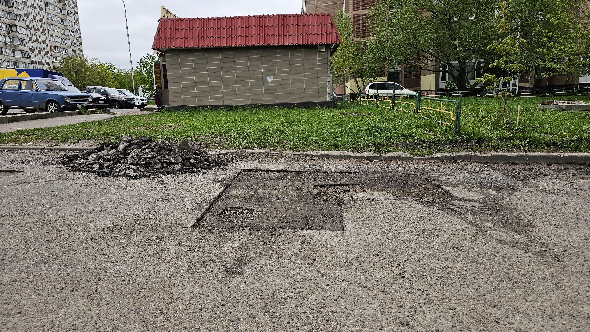 дорожный ремонт, муниципальные проезды, ямочный ремонт, Дзержинский