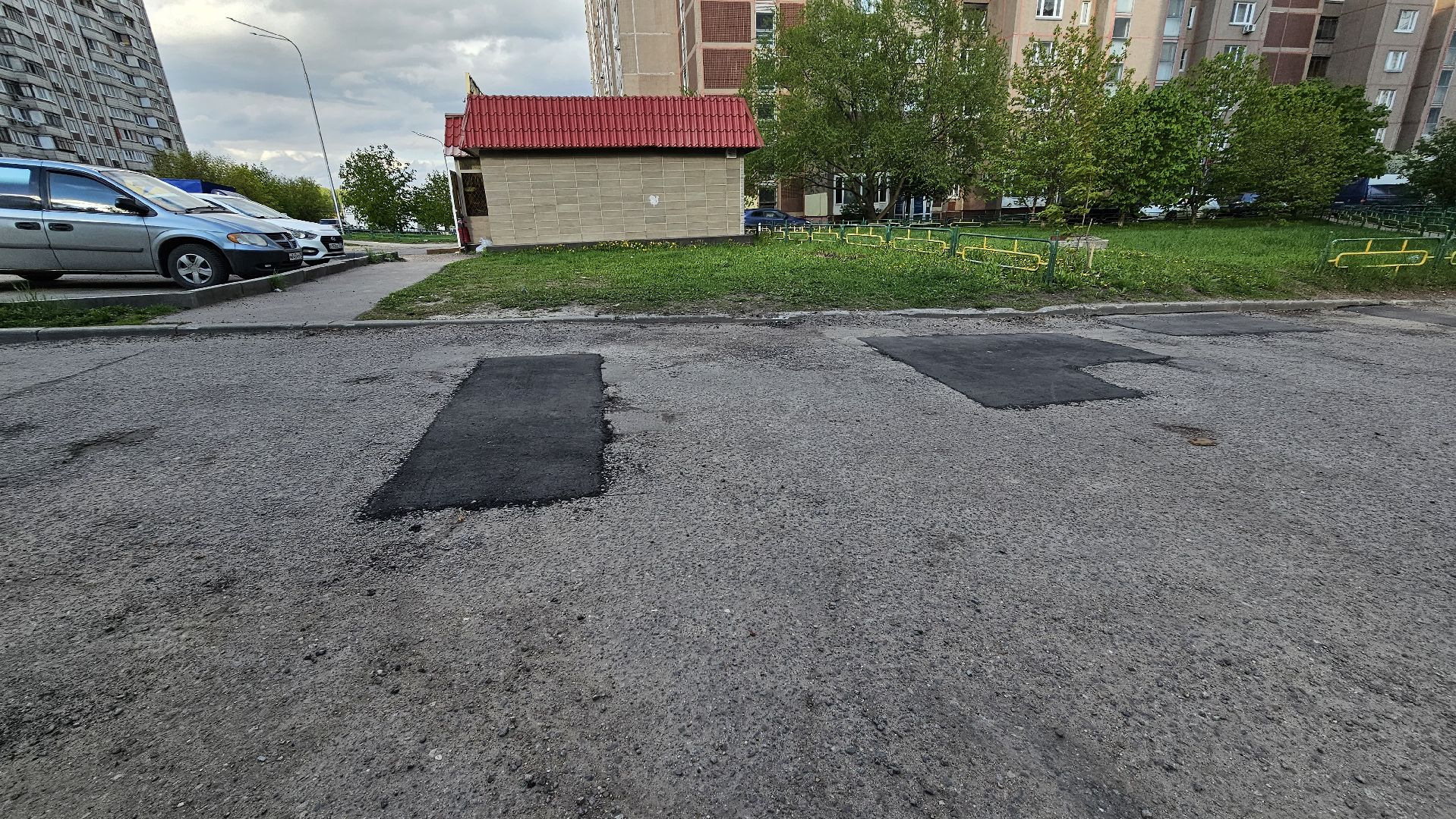 дорожный ремонт, муниципальные проезды, ямочный ремонт, Дзержинский