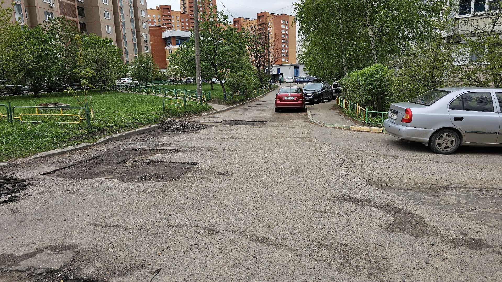 дорожный ремонт, муниципальные проезды, ямочный ремонт, Дзержинский