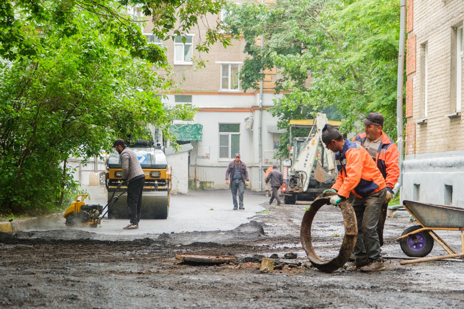 жкх, дез лыткарино, ямочный ремонт,
