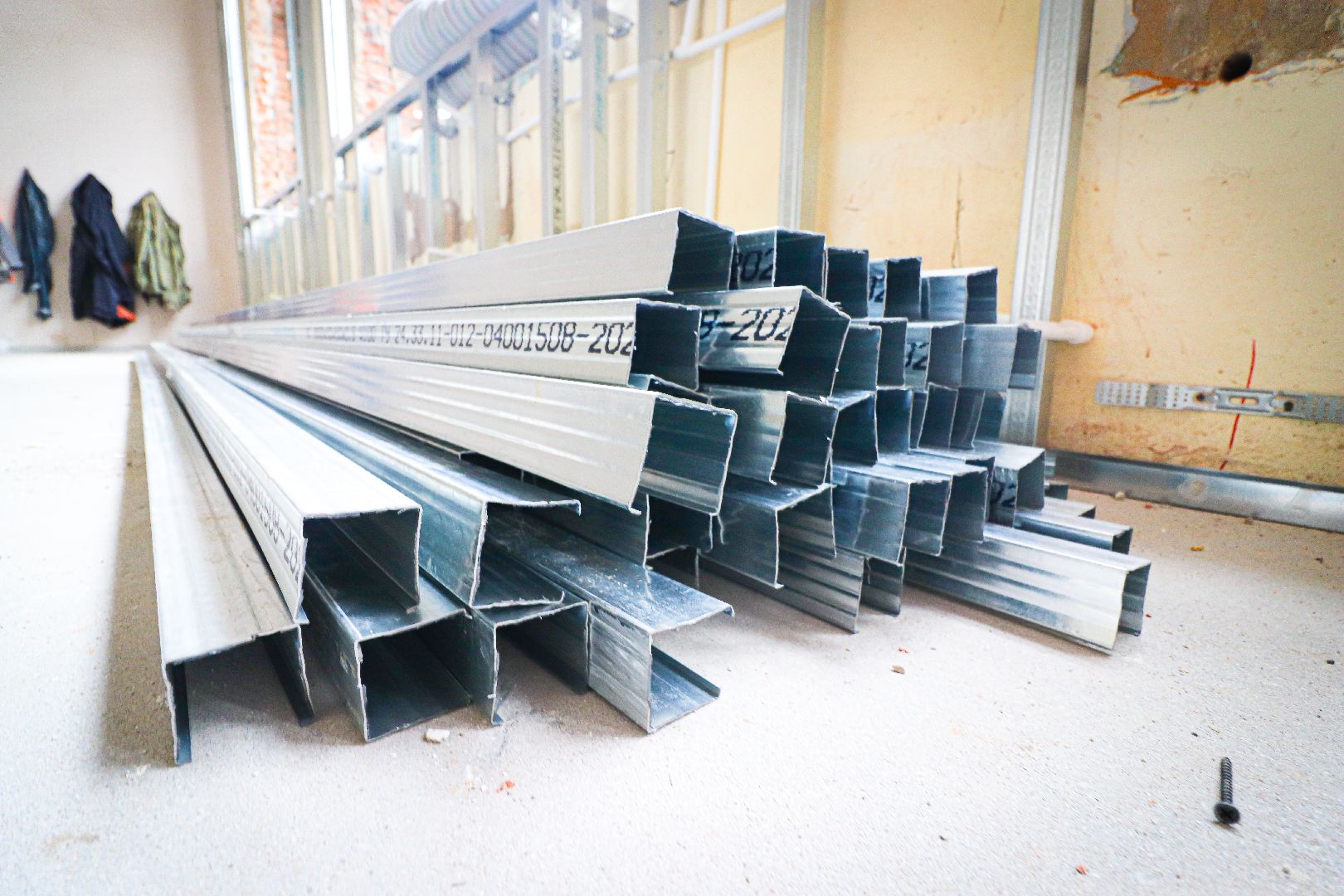 клин, строительство, ремонт школы,