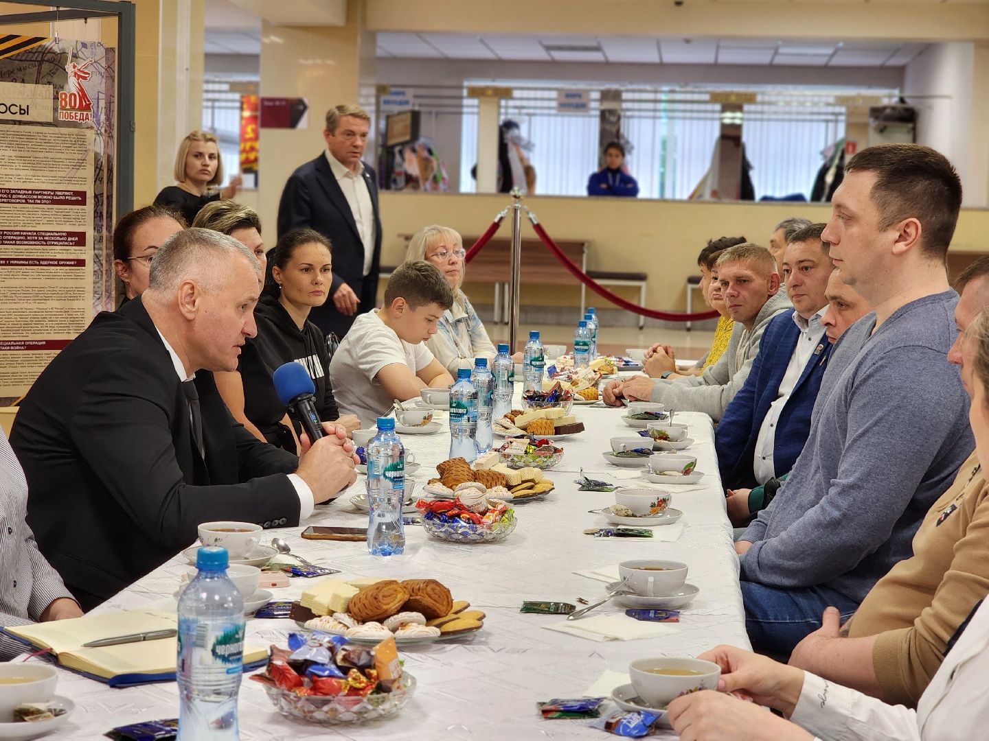 фрязино, семьи участников сво, встреча с ветеранами сво,