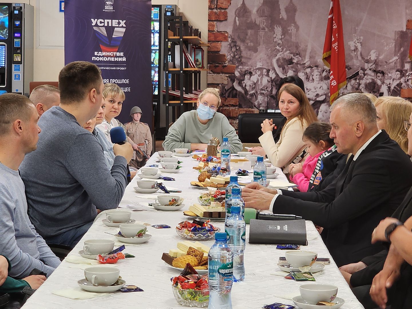 фрязино, семьи участников сво, встреча с ветеранами сво,