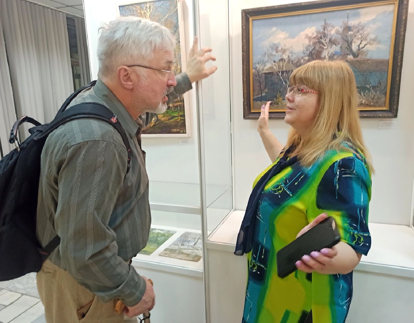 Звенигород, День Победы, выставка, Всероссийский конкурс, живопись, Портрет ветерана, Картина Победы