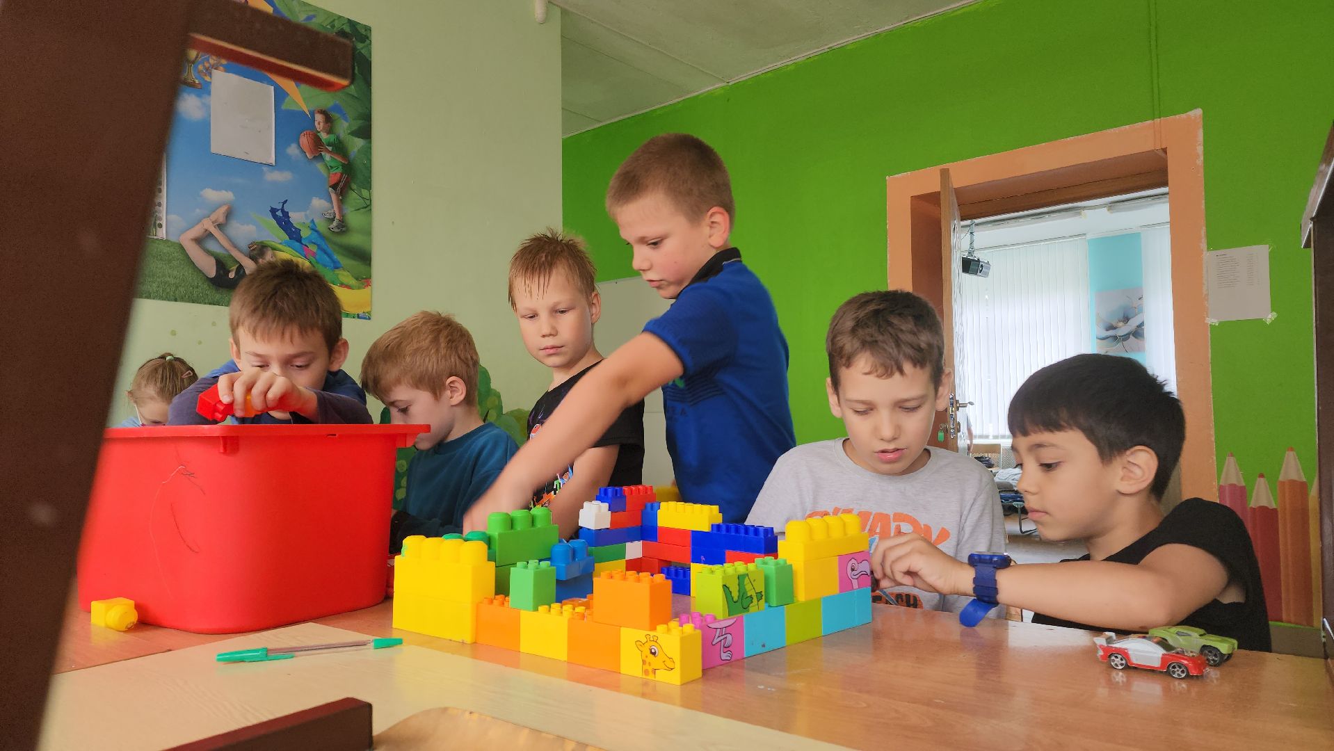 летний детский лагерь, школьный лагерь, Лобня, дети,