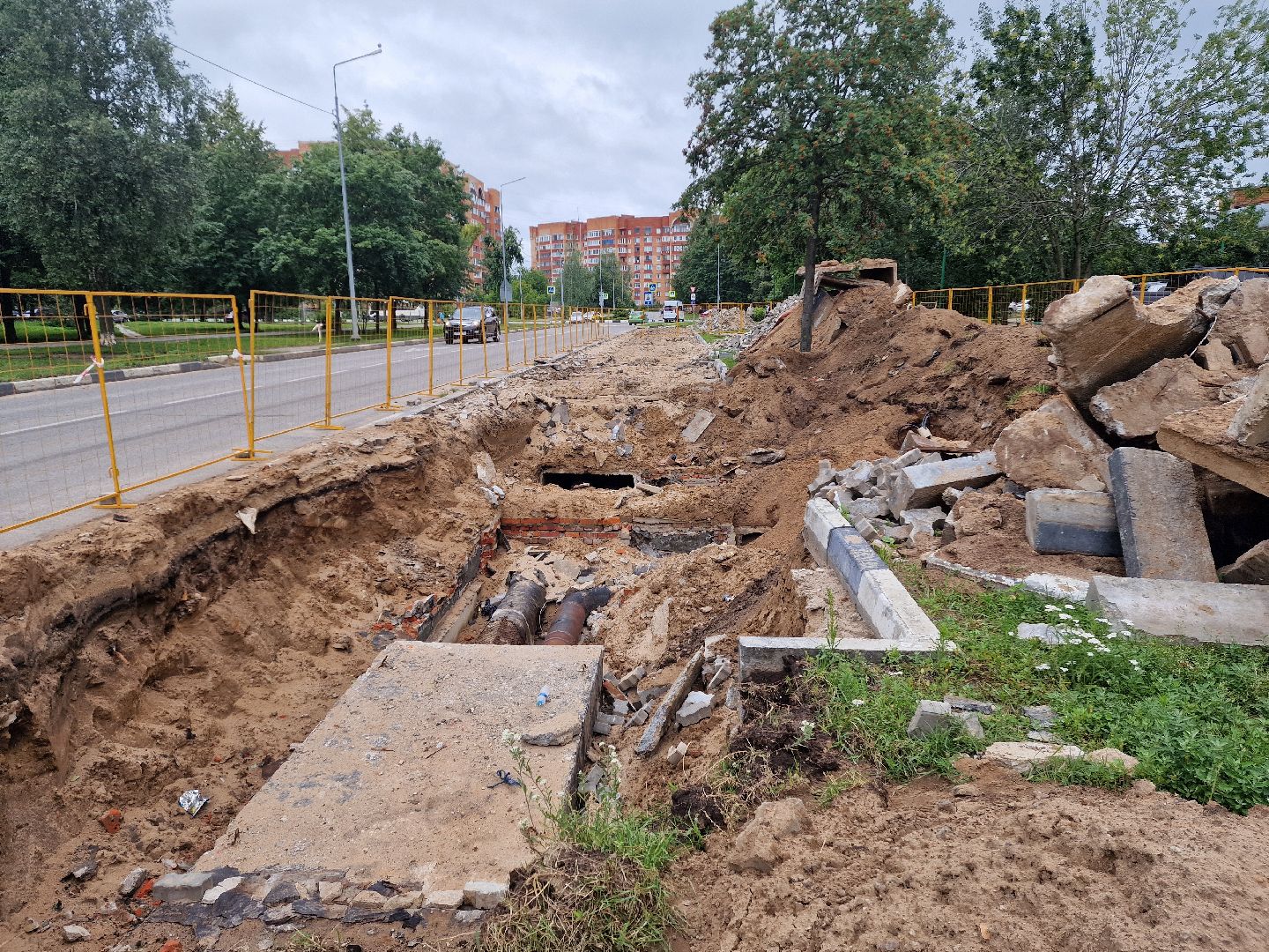 дубна, теплосети, обновлениетруб,