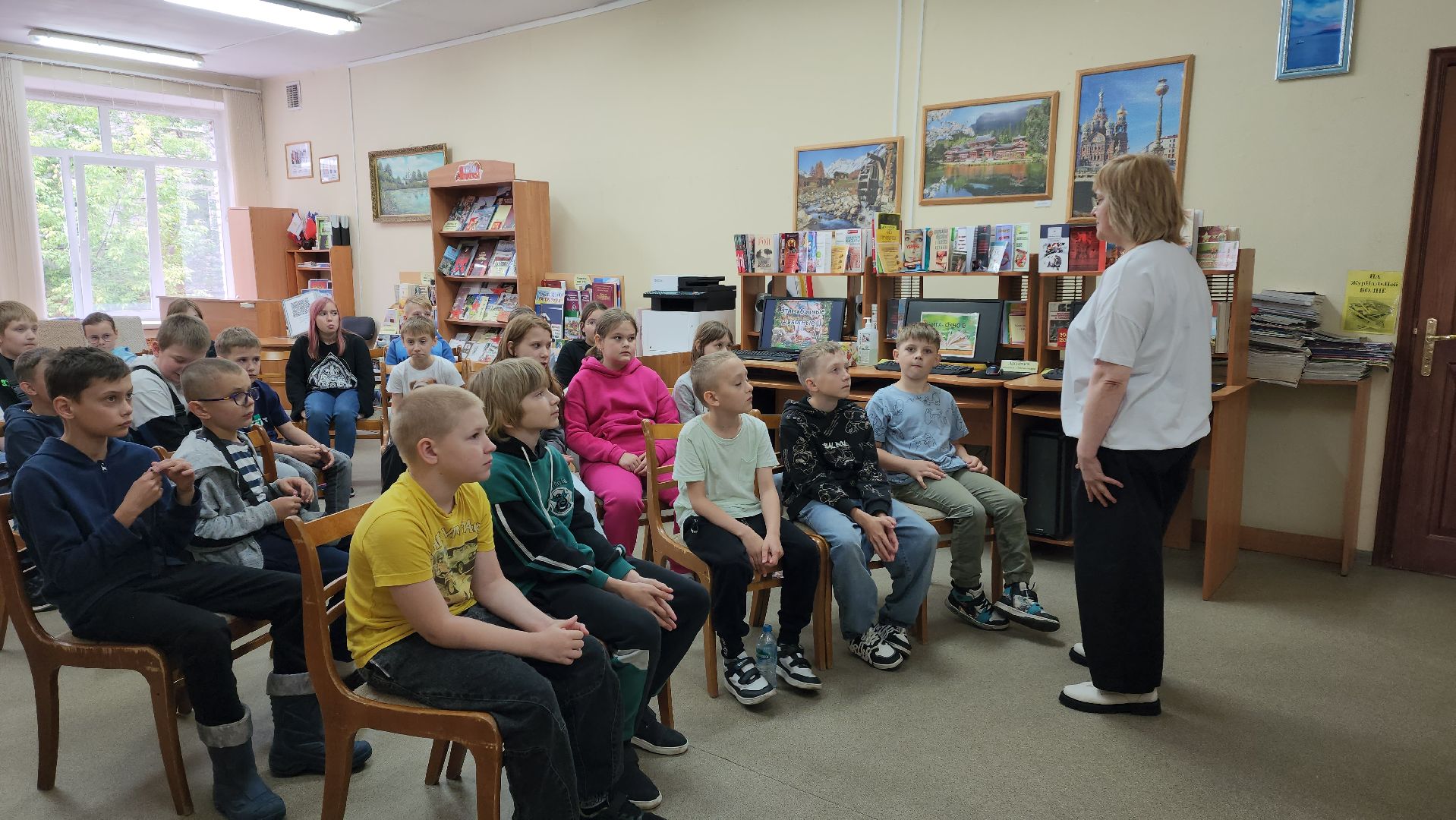 Экологическая викторина , лекция в библиотеке, Лобня, летний детский лагерь,