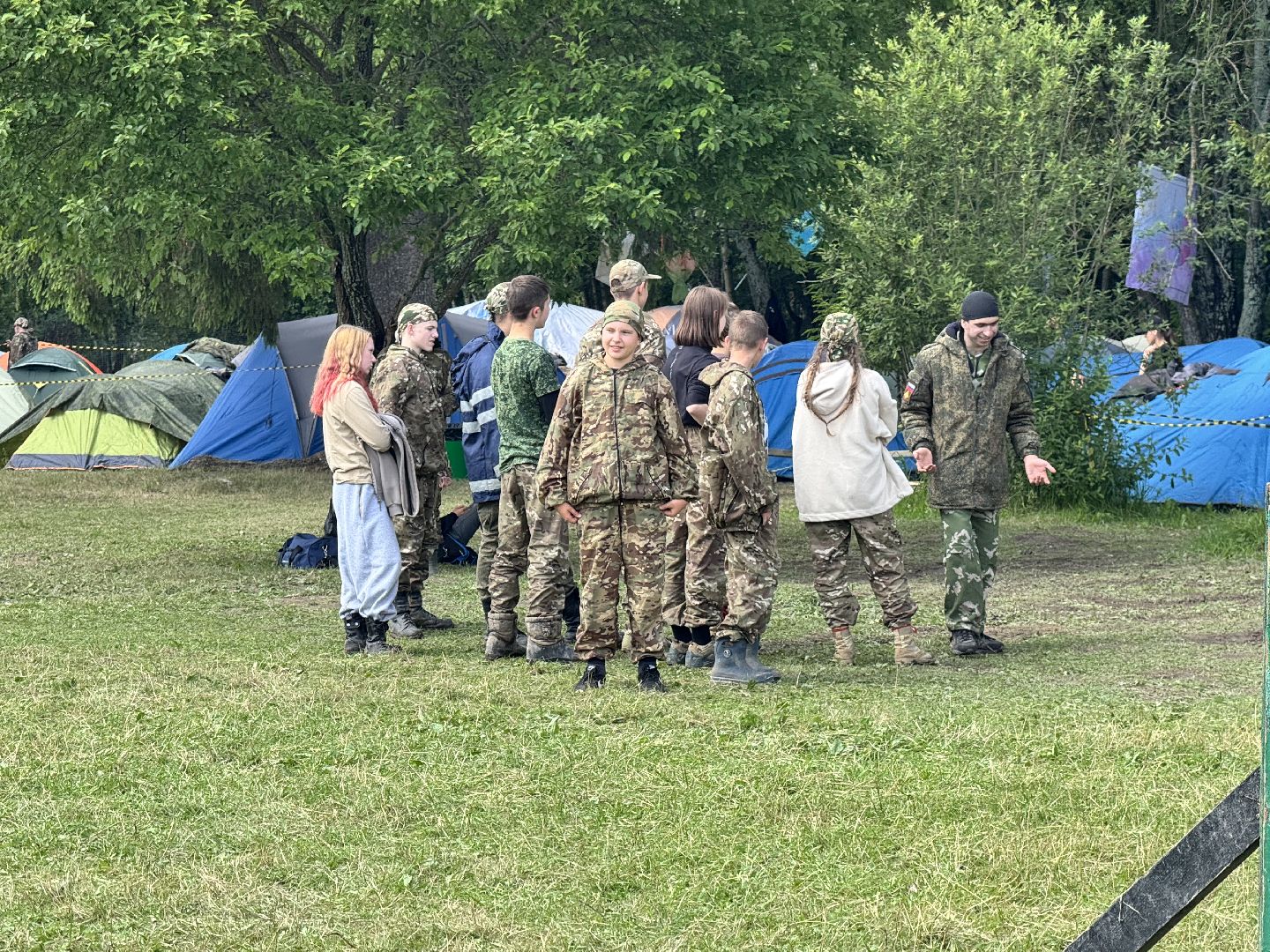 военно -патриотическая игра, лагерь, дети,