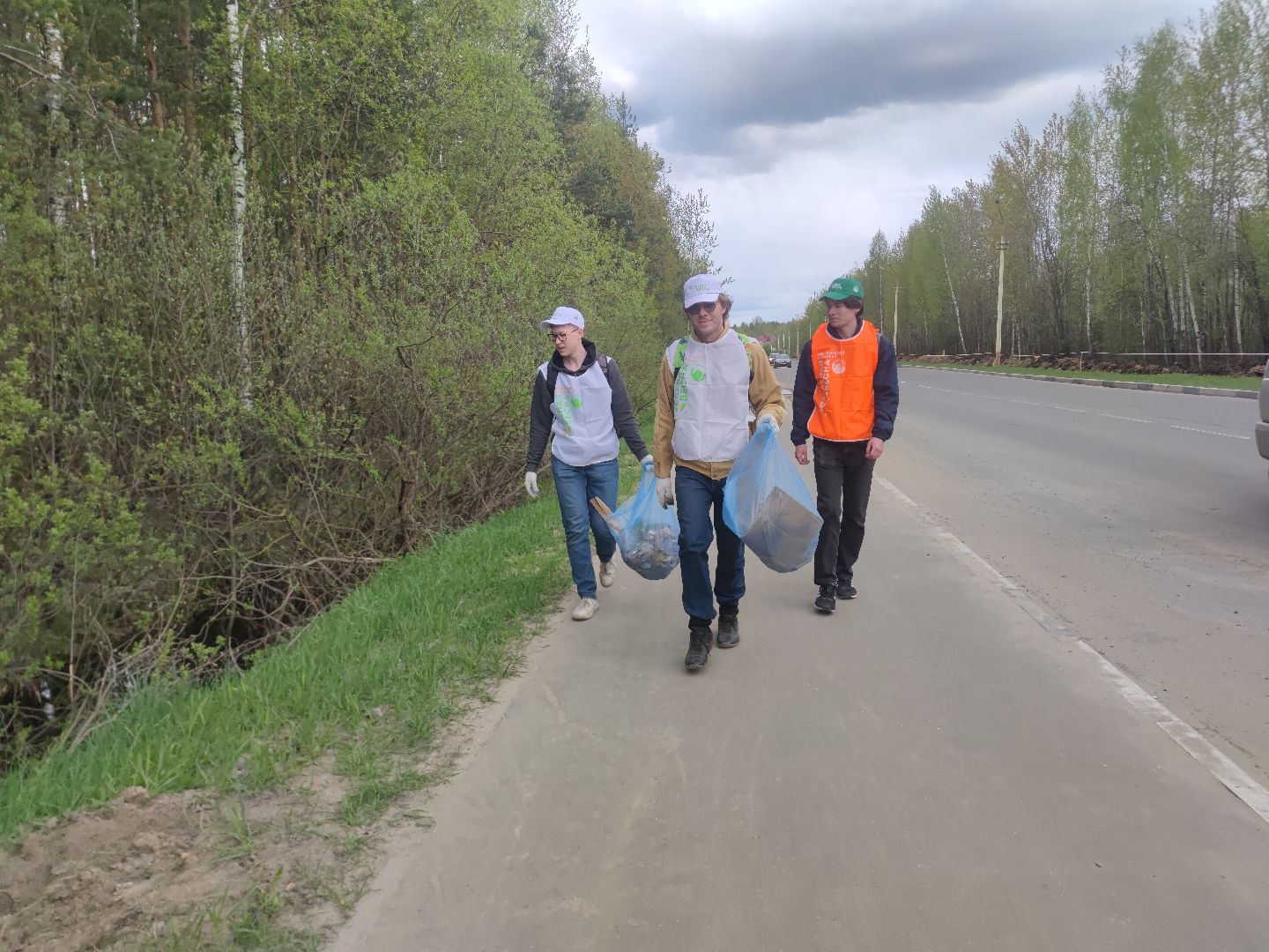 экология, плоггинг, уборка, студенты, Дубна
