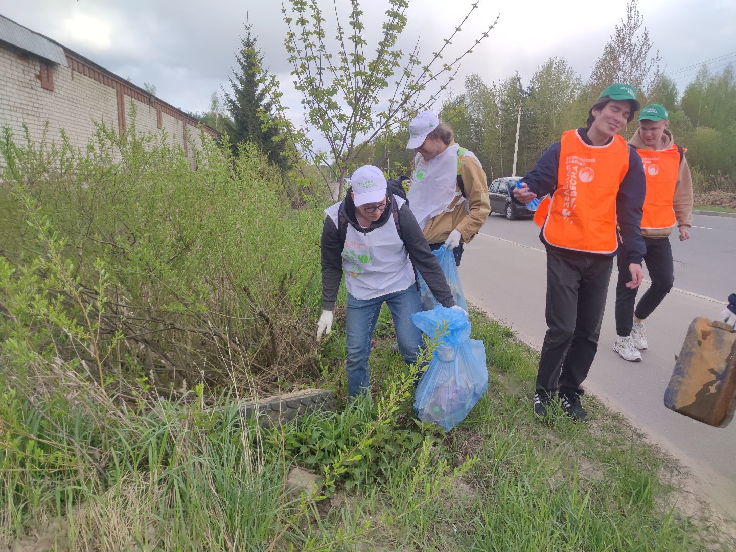 экология, плоггинг, уборка, студенты, Дубна