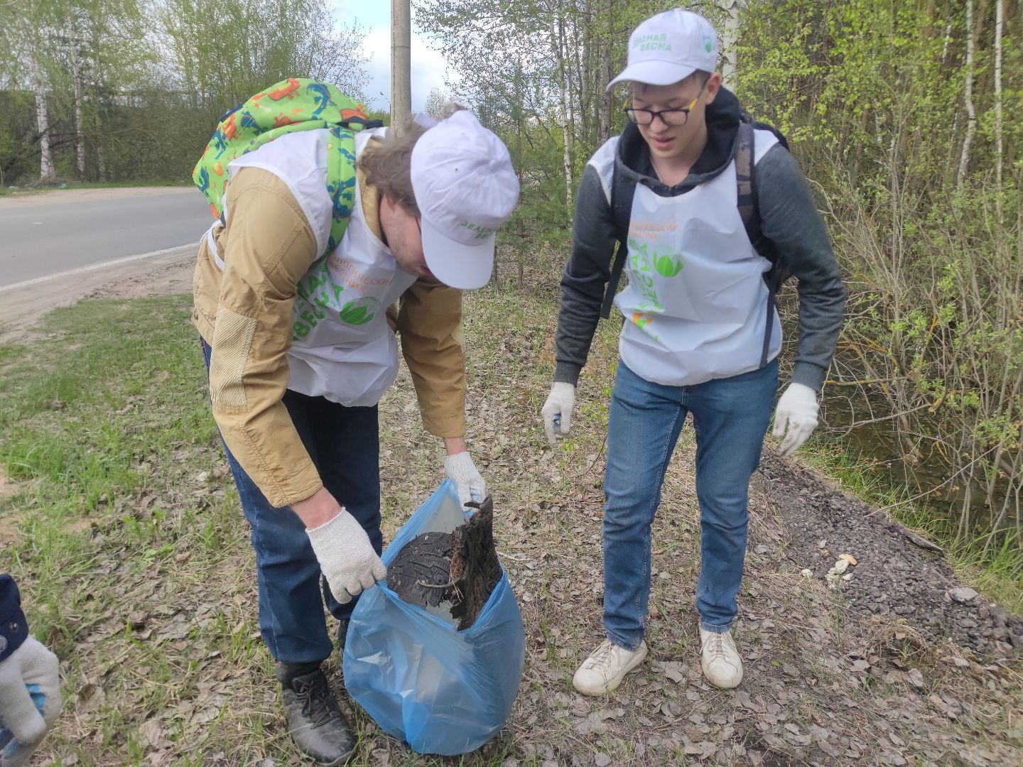 экология, плоггинг, уборка, студенты, Дубна