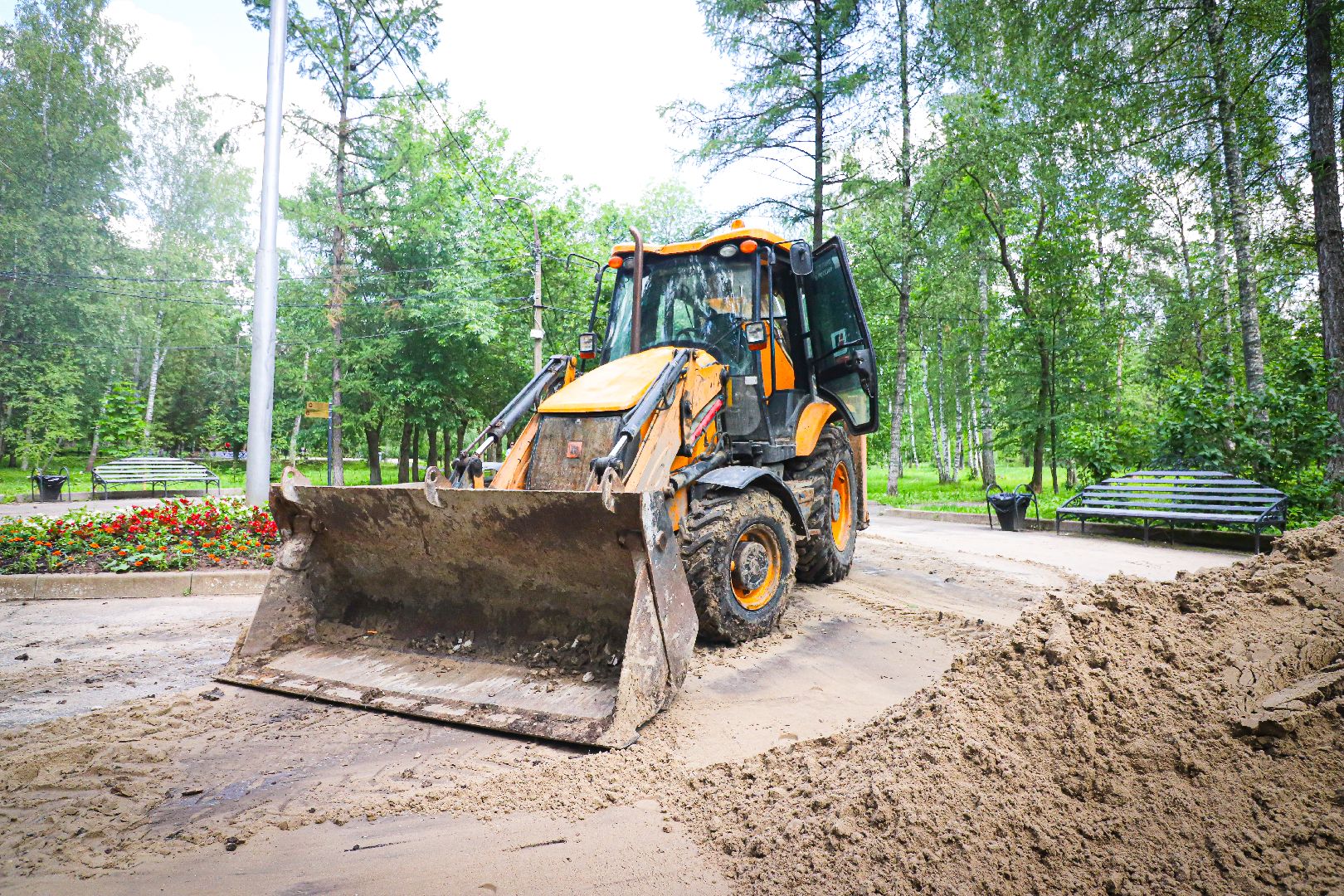 клин, благоустройство, дороги, пешеходные дорожки,