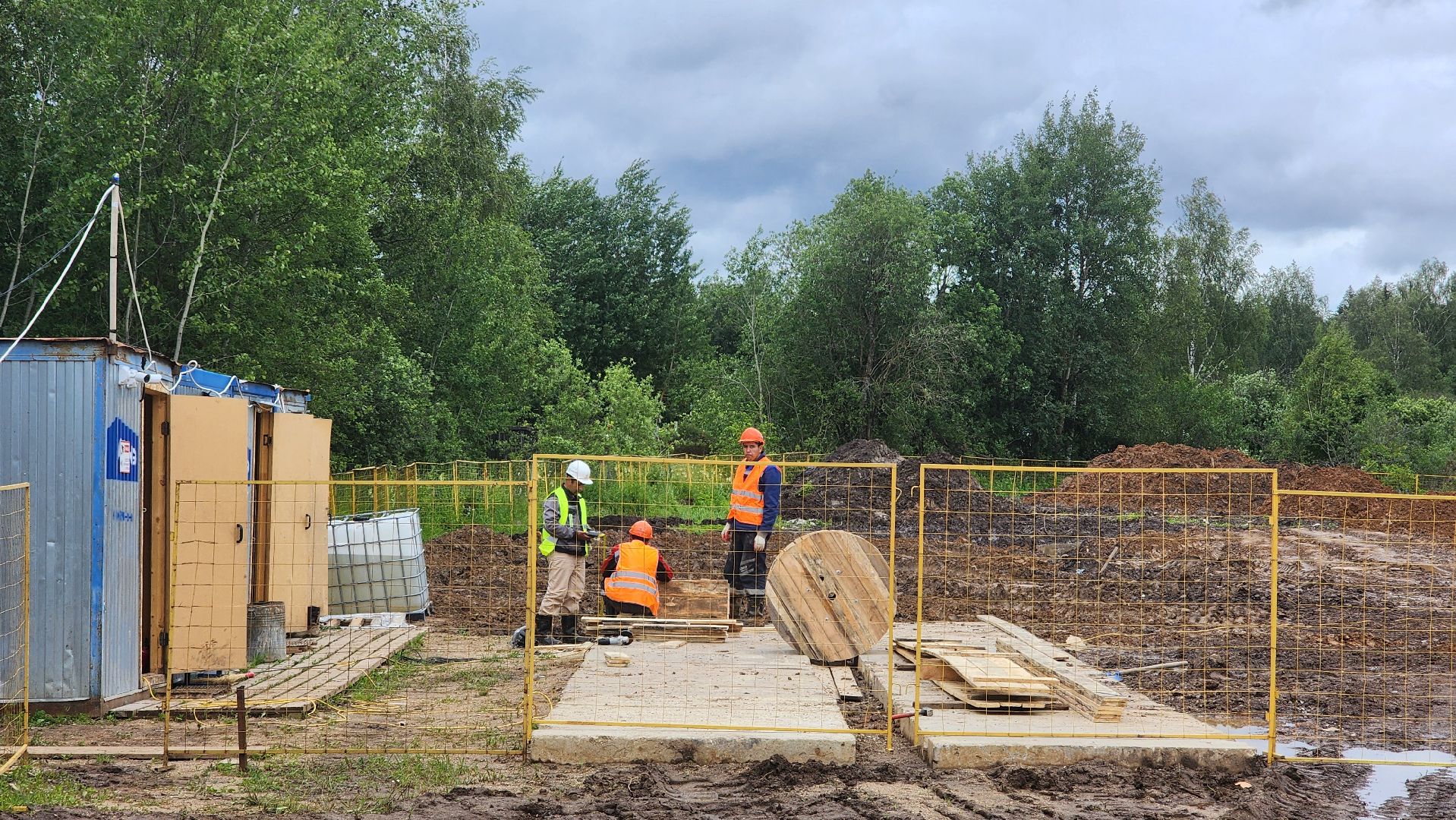 волоколамск, сычево, строительство котельной,