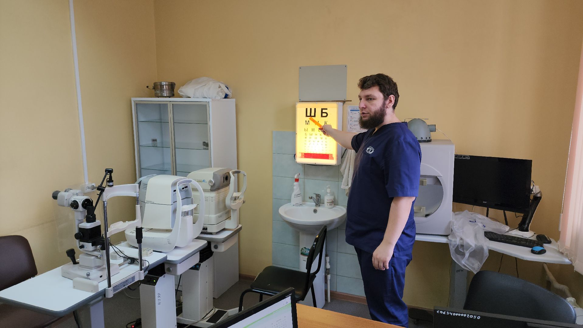 кашира, медицина, каширская больница, взрослая поликлиника, офтальмолог, зрение, хирургия, молодой специалист, кадры,