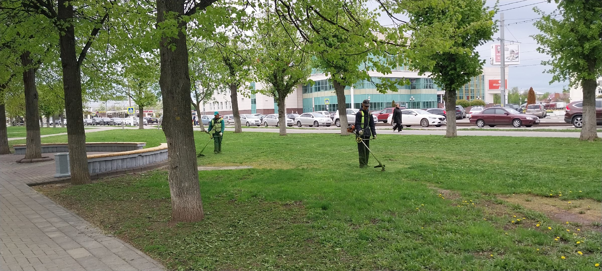 Коломна, сквер