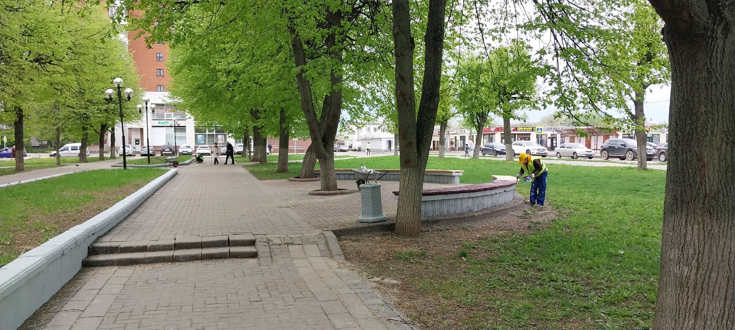 Коломна, сквер